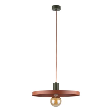 Lühter SILA 1xE27/15W/230V d. 40 cm tellis/roheline