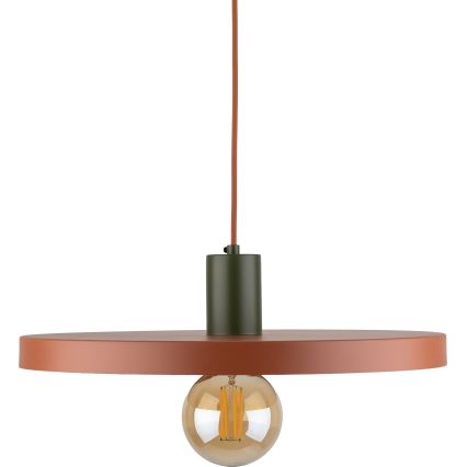 Lühter SILA 1xE27/15W/230V d. 40 cm tellis/roheline