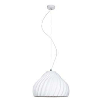 Lühter SILVO 1xE27/60W/230V d. 38 cm valge