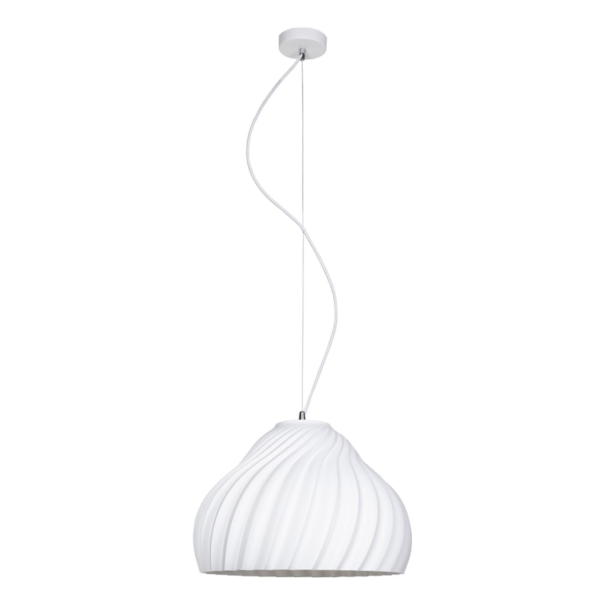 Lühter SILVO 1xE27/60W/230V d. 38 cm valge