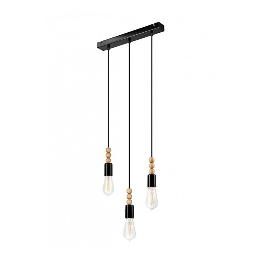 Lühter SIMON 3xE27/60W/230V pöök