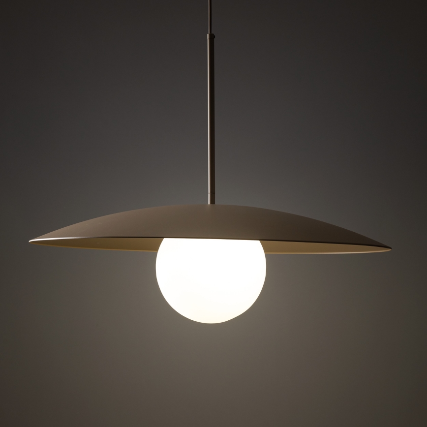 Lühter SLATE 1xE27/15W/230V d. 65 cm beež