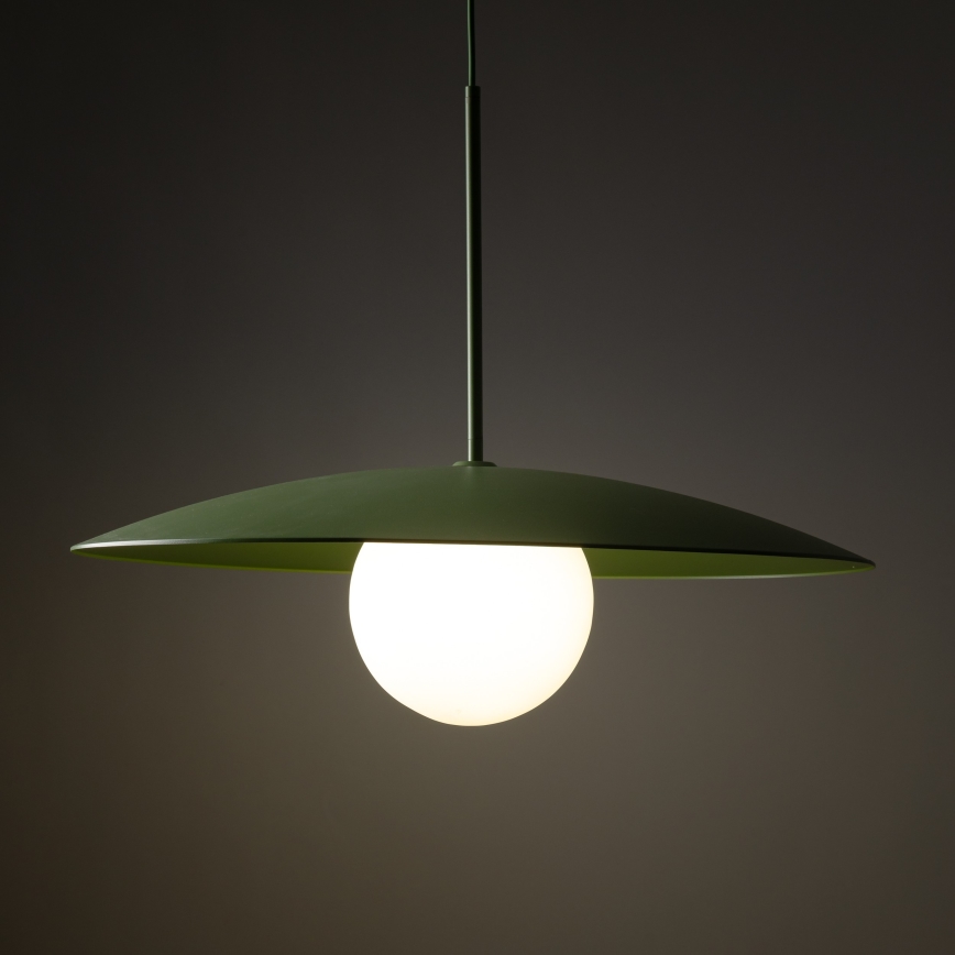 Lühter SLATE 1xE27/15W/230V d. 65 cm roheline