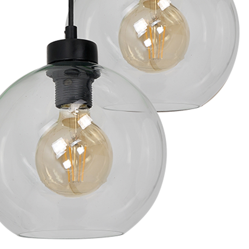 Lühter SOFIA 3xE27/60W/230V läbipaistev