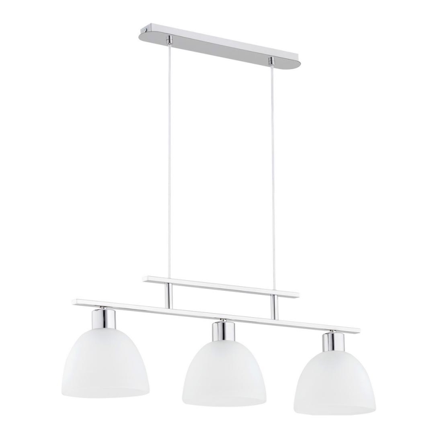 Lühter SONATA 3xE27/60W/230V läikiv kroom