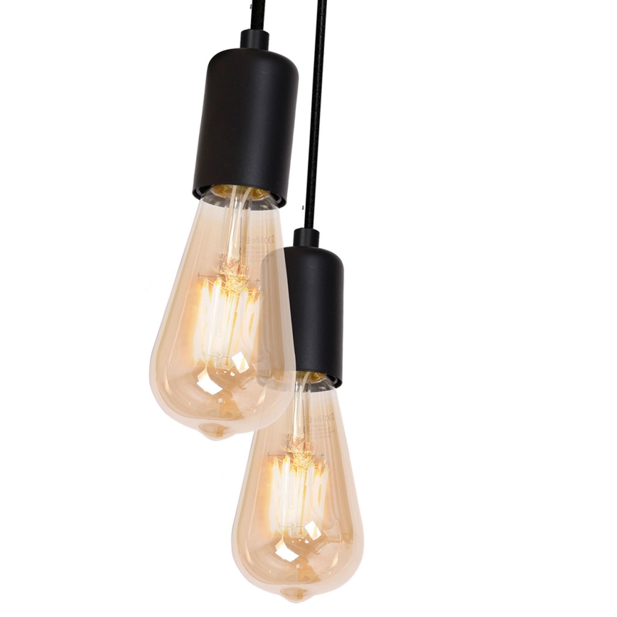 Lühter SPINDEL 5xE27/60W/230V ämblik