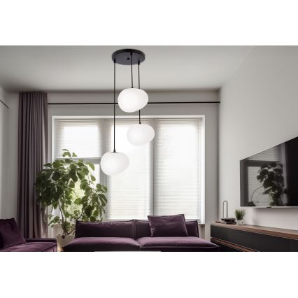 Lühter STONES 3xE27/40W/230V