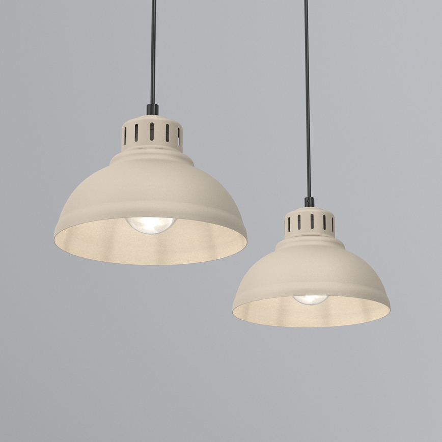 Lühter SVEN 2xE27/15W/230V beež