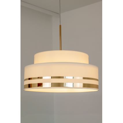 Lühter TAMI 1xE27/60W/230V beež/kuldne