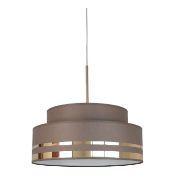 Lühter TAMI 1xE27/60W/230V pruun/kuldne