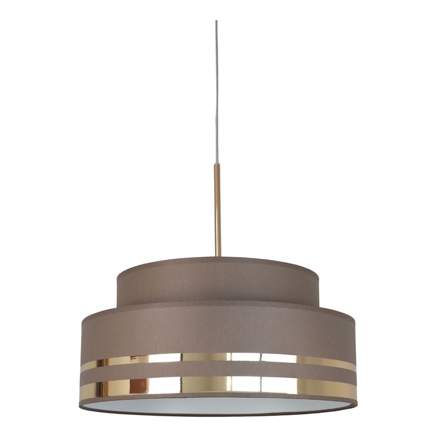 Lühter TAMI 1xE27/60W/230V pruun/kuldne