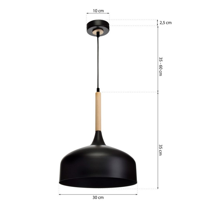 Lühter TAYLOR 1xE27/60W/230V