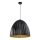 Lühter TELMA 1xE27/60W/230V d. 70 cm must/kuldne