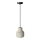 Lühter TERRAZZO 1xE27/60W/230V d. 12 cm kreemikas