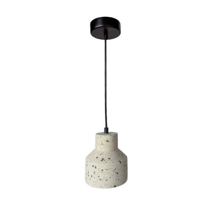 Lühter TERRAZZO 1xE27/60W/230V d. 12 cm kreemikas