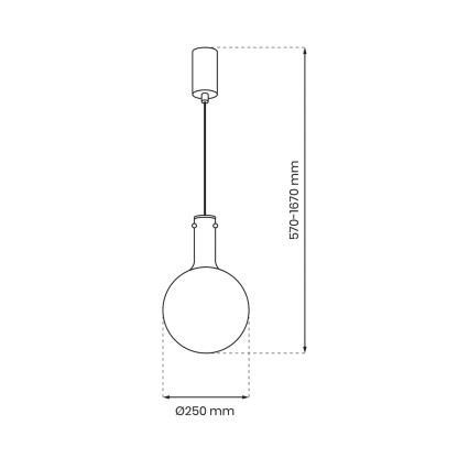 Lühter TORONTO 1xGU10/8W/230V hall