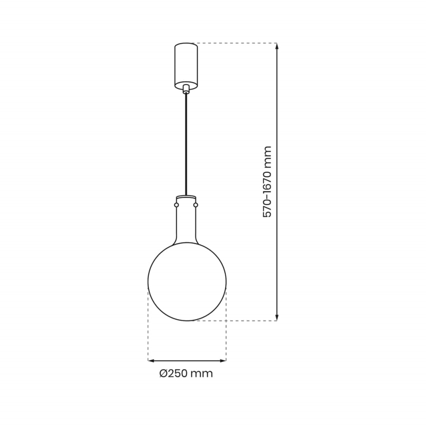 Lühter TORONTO 1xGU10/8W/230V hall