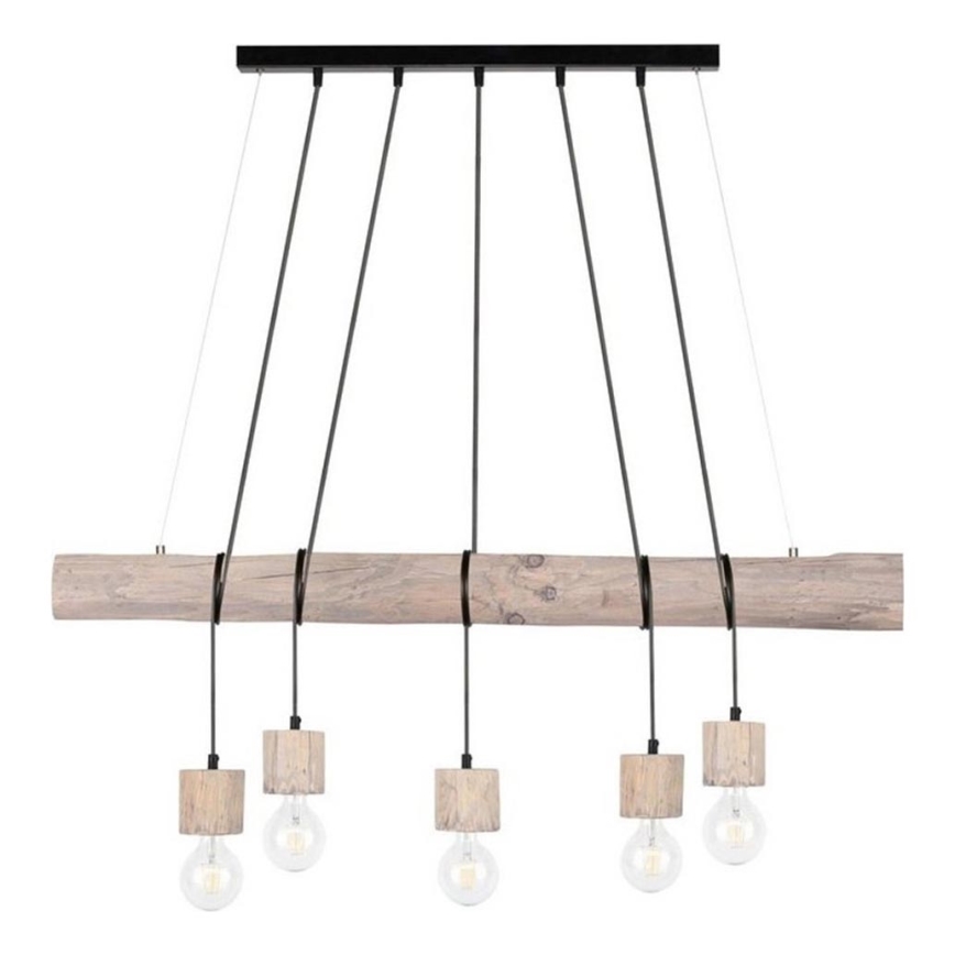 Lühter TRABO 5xE27/60W/230V mänd