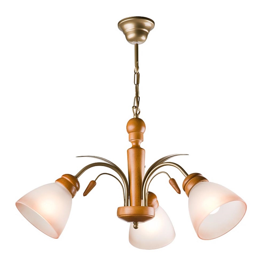 Lühter TULIPAN 3xE27/60W/230V pöök