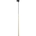 Lühter ühefaasilise rööbassüsteemi jaoks PIANO 1xG9/8W/230V kuldne/must