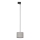 Lühter ühefaasilise rööbassüsteemi jaoks TRACER 1xE27/15W/230V d. 20 cm must/hall