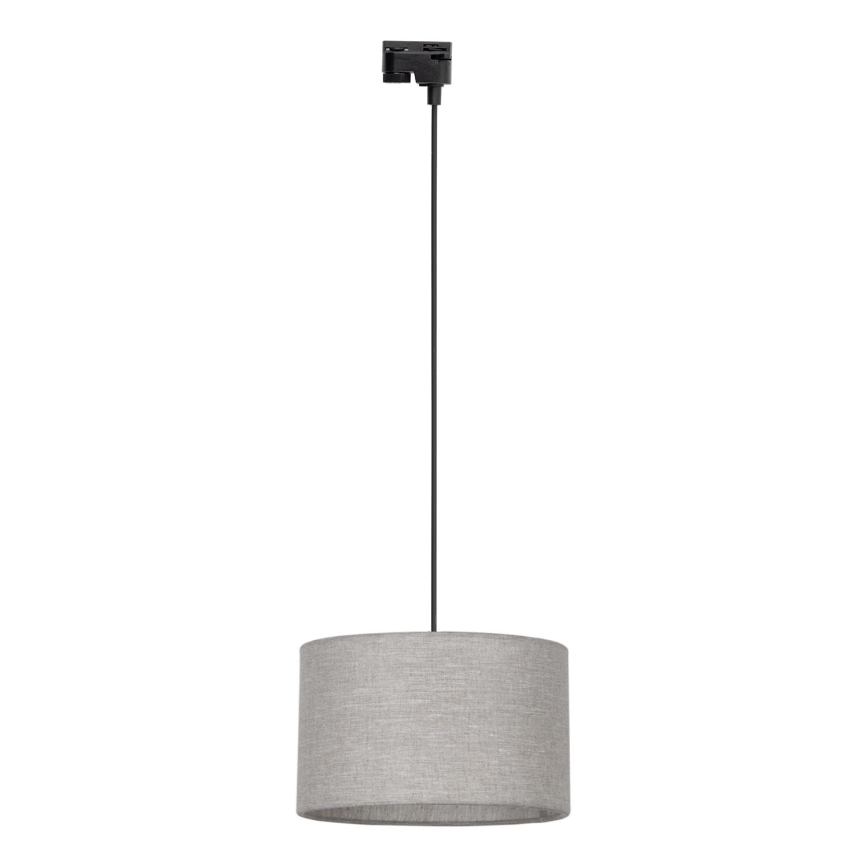 Lühter ühefaasilise rööbassüsteemi jaoks TRACER 1xE27/15W/230V d. 38 cm must/hall