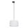 Lühter ühefaasilise rööbassüsteemi jaoks TRACER 1xE27/15W/230V d. 38 cm must/valge