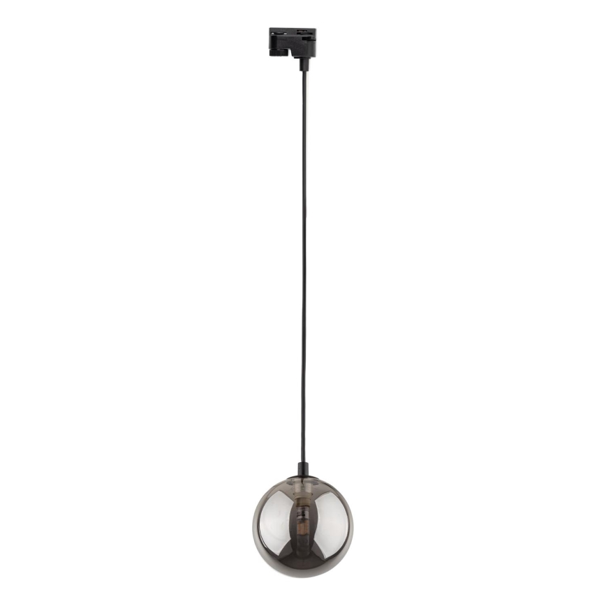 Lühter ühefaasilise rööbassüsteemi jaoks TRACER 1xG9/8W/230V must/suitsune must
