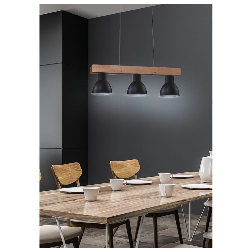 Lühter VARIO 3xE27/60W/230V Kask