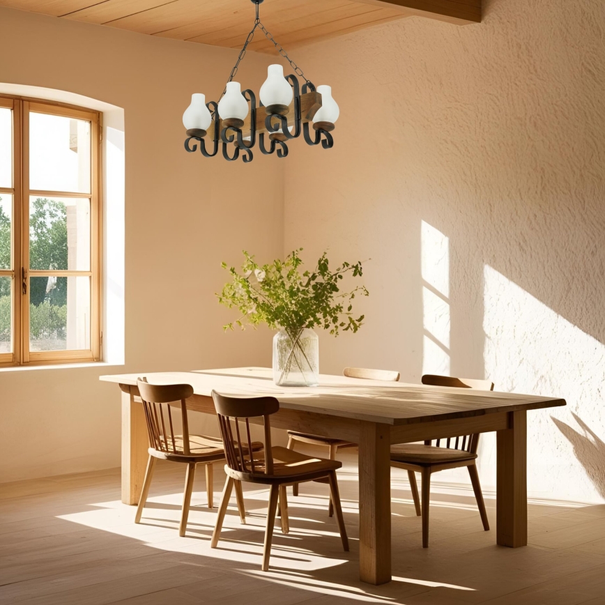 Lühter VELA 6xE14/40W/230V pöök
