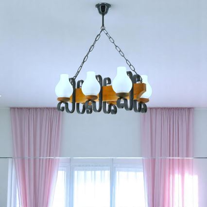 Lühter VELA 6xE14/40W/230V pöök