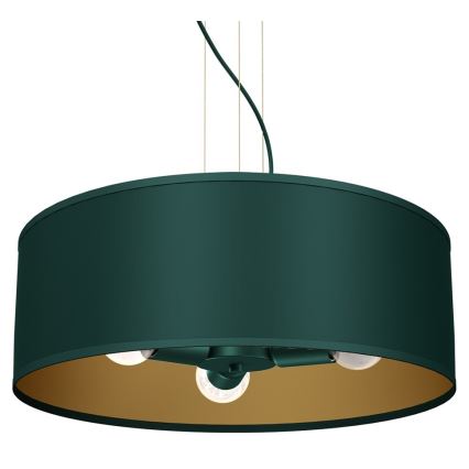 Lühter VERDE 3xE27/60W/230V roheline