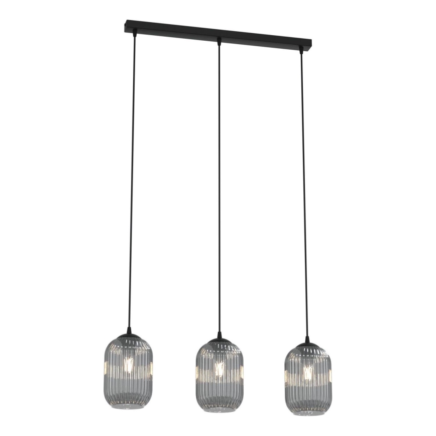 Lühter VERDI 3xE27/15W/230V must/hall