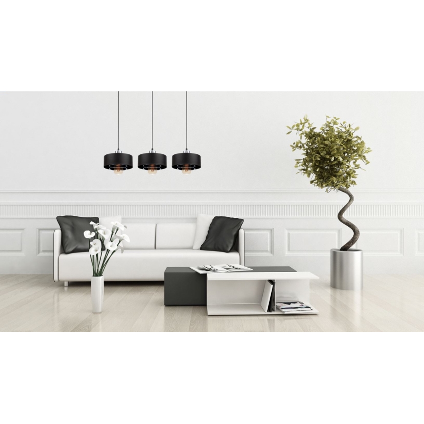 Lühter VEST 3xE27/60W/230V