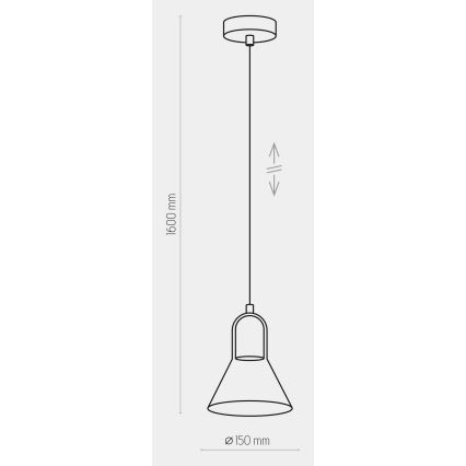 Lühter VICHY 1xGU10/10W/230V