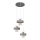 Lühter VOLTA 3xE27/15W/230V diameeter 42 cm hall