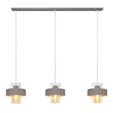 Lühter VOLTA 3xE27/15W/230V hall