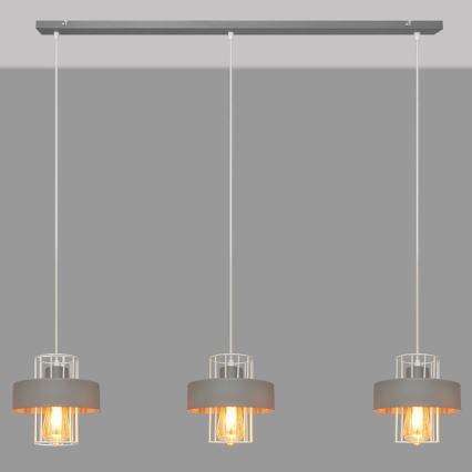 Lühter VOLTA 3xE27/15W/230V hall