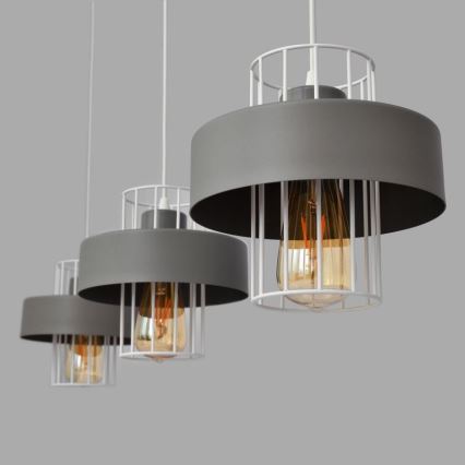 Lühter VOLTA 3xE27/15W/230V hall