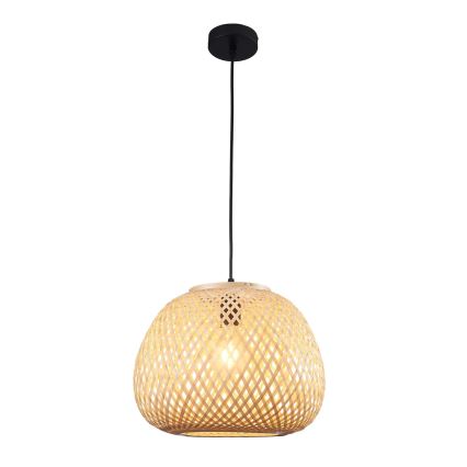 Lühter ZANZIBAR 1xE27/20W/230V d. 35 cm bambus