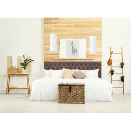 Lühter ZIK 2xE27/40W/230V ämblik valge