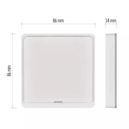Lüliti 1-nupu GoSmart 1xCR2430 Tuya valge