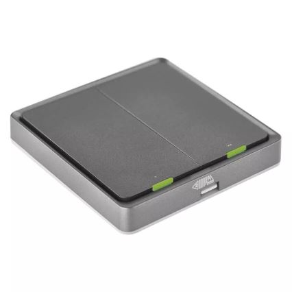 Lüliti 2-nupu GoSmart 1xCR2430 Tuya must