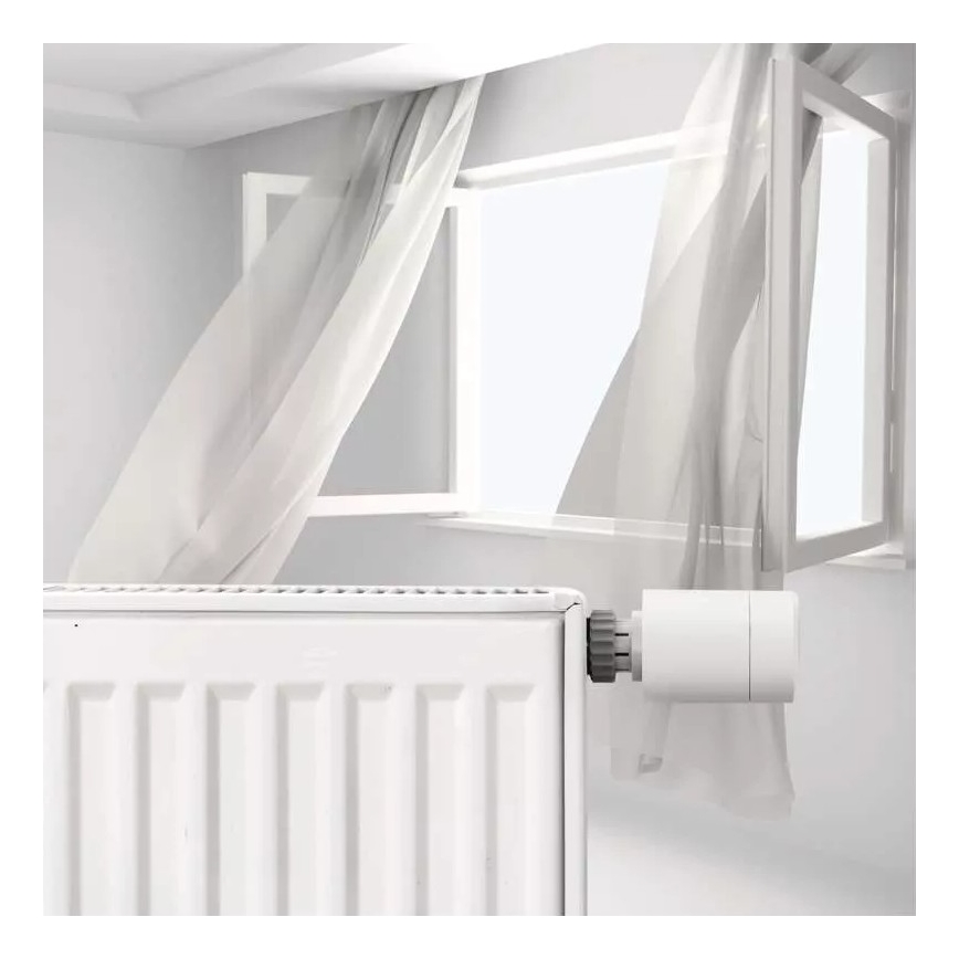 Nutikas termostaatpea LCD ekraaniga GoSmart M30x1,5 2xAA/1,5V Tuya