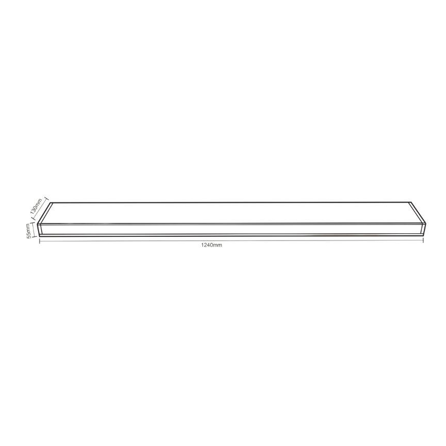 Luminofoorvalgusti T8 2xG13/18W/230V 124 cm