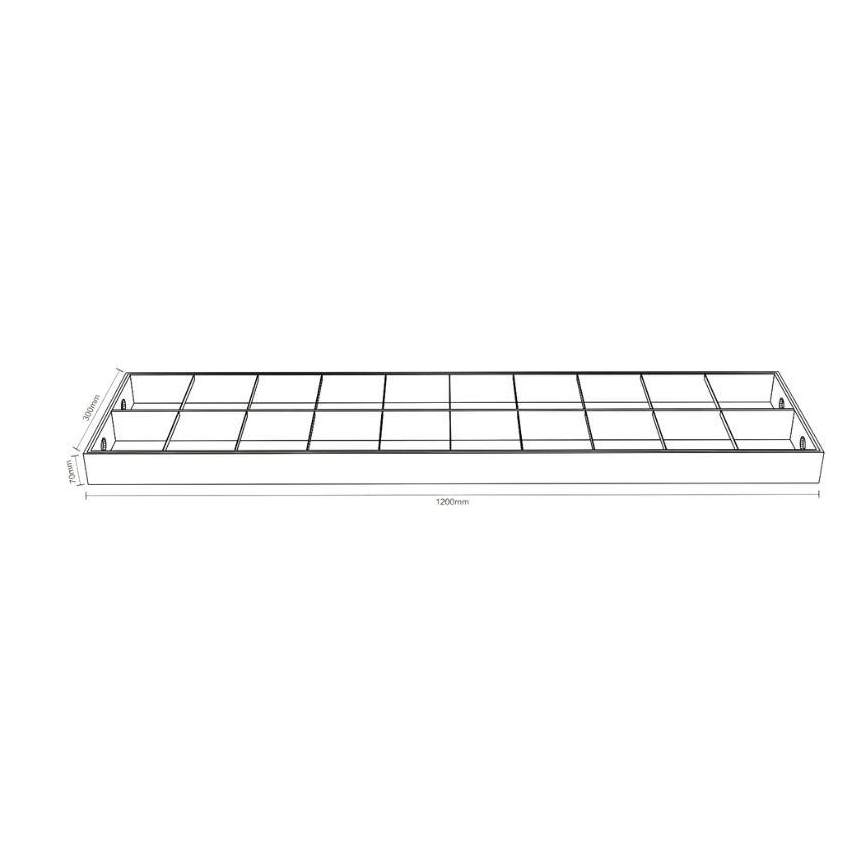 Luminofoorvalgusti T8 2xG13/18W/230V 120 cm