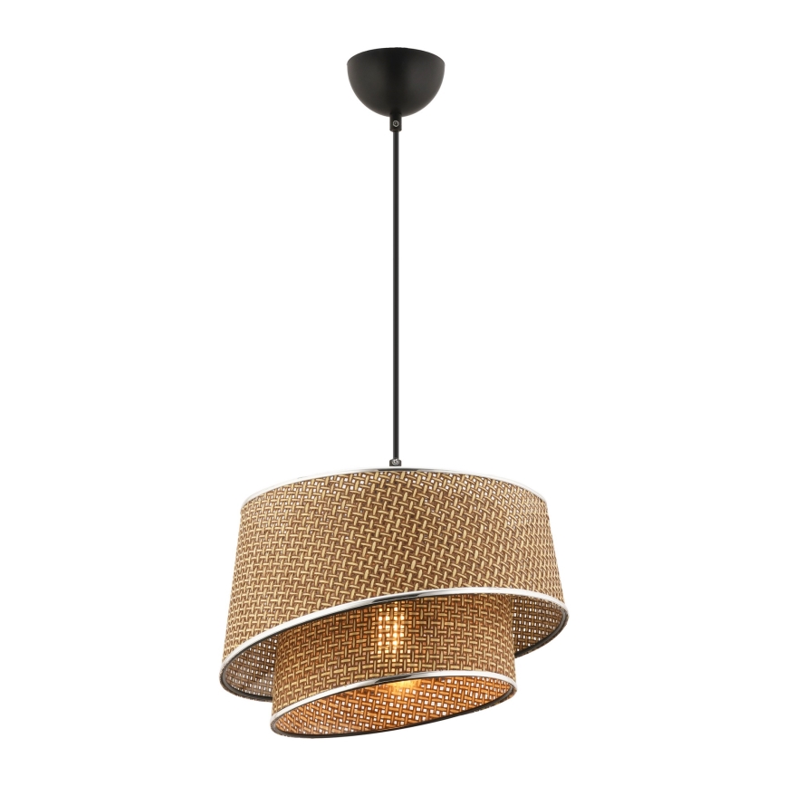 Lustra BARETTE 1xE27/60W/230V ruda/lesklý chrom