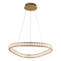 LUXERA 46151 - LED lühter kaabliga MIST LED/43W/230V 4000K kuldne