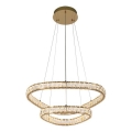 LUXERA 46152 - LED-lühter riputuskaabliga MIST LED/65W/230V 4000K kuldne