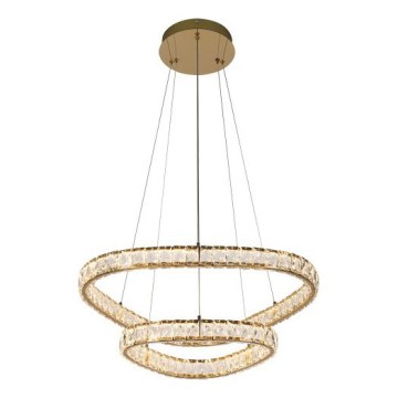 LUXERA 46152 - LED-lühter riputuskaabliga MIST LED/65W/230V 4000K kuldne